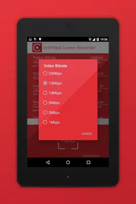 Unlimited Screen Recorder android App screenshot 0