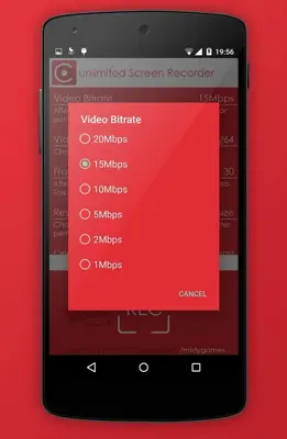 Unlimited Screen Recorder android App screenshot 4